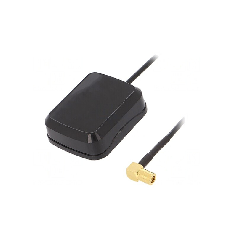 Antenă GPS cu Conector SMB și Cablu 5m Magnetică