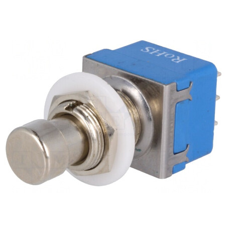 Comutator apăsare 3PDT 2A 250V OFF-ON | Electronic-mag.ro | Componente Electronice