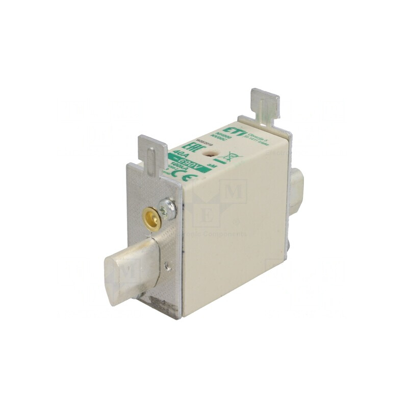Siguranță ceramică industrială 40A 690VAC NH00C | Electronic-mag.ro | Componente Electronice