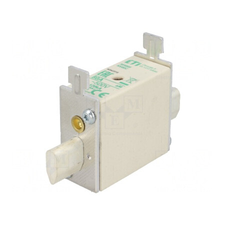 Siguranţă AM 80A 500VAC Ceramică Industrială NH00C | Electronic-mag.ro | Componente Electronice