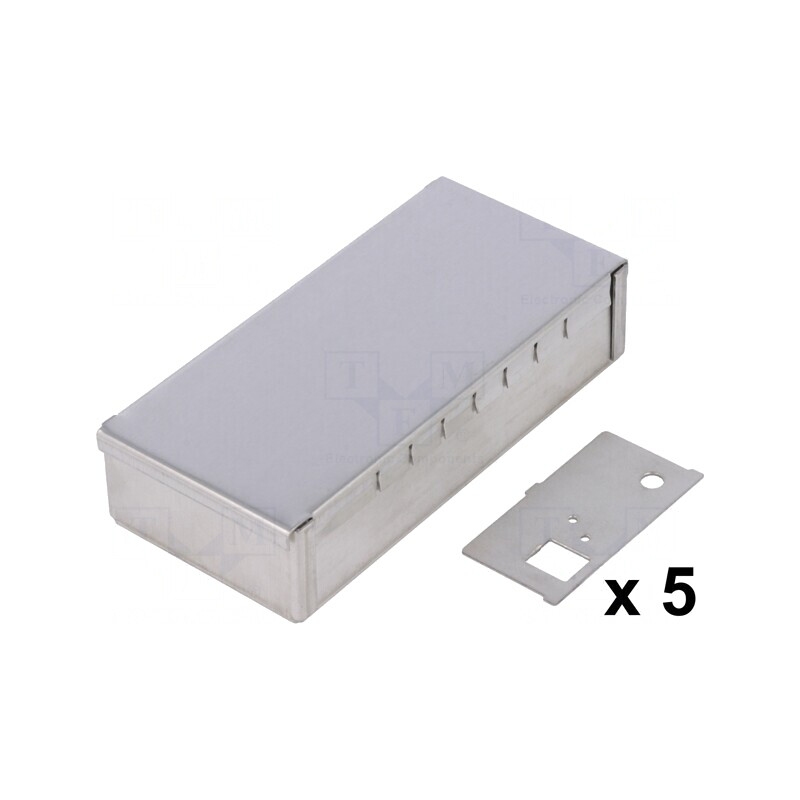 Carcasă de oțel cu compartiment 50x106x26mm | Electronic-mag.ro | Componente Electronice Carcasă de oțel cu compartiment 50x106x26mm | Electronic-mag.ro | Componente Electronice