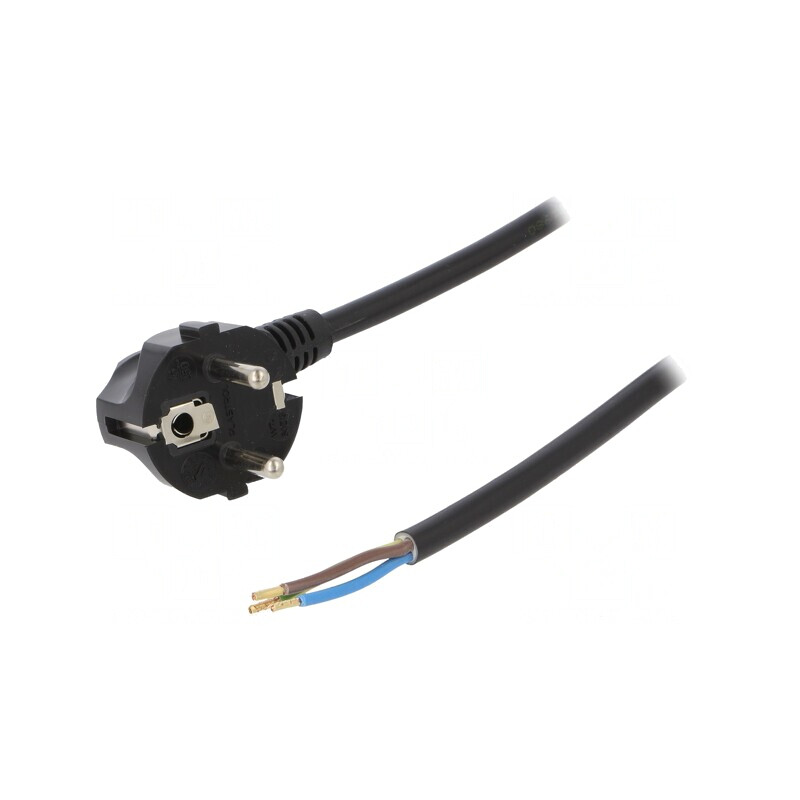 Cablu electric PVC 3x1.5mm² 4m negru 16A 250V | Electronic-mag.ro | Componente Electronice Cablu electric PVC 3x1.5mm² 4m negru 16A 250V | Electronic-mag.ro | Componente Electronice