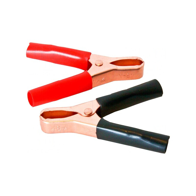 Bornă crocodil 50A max.29mm neagră/roșie | Electronic-mag.ro | Componente Electronice Bornă crocodil 50A max.29mm neagră/roșie | Electronic-mag.ro | Componente Electronice
