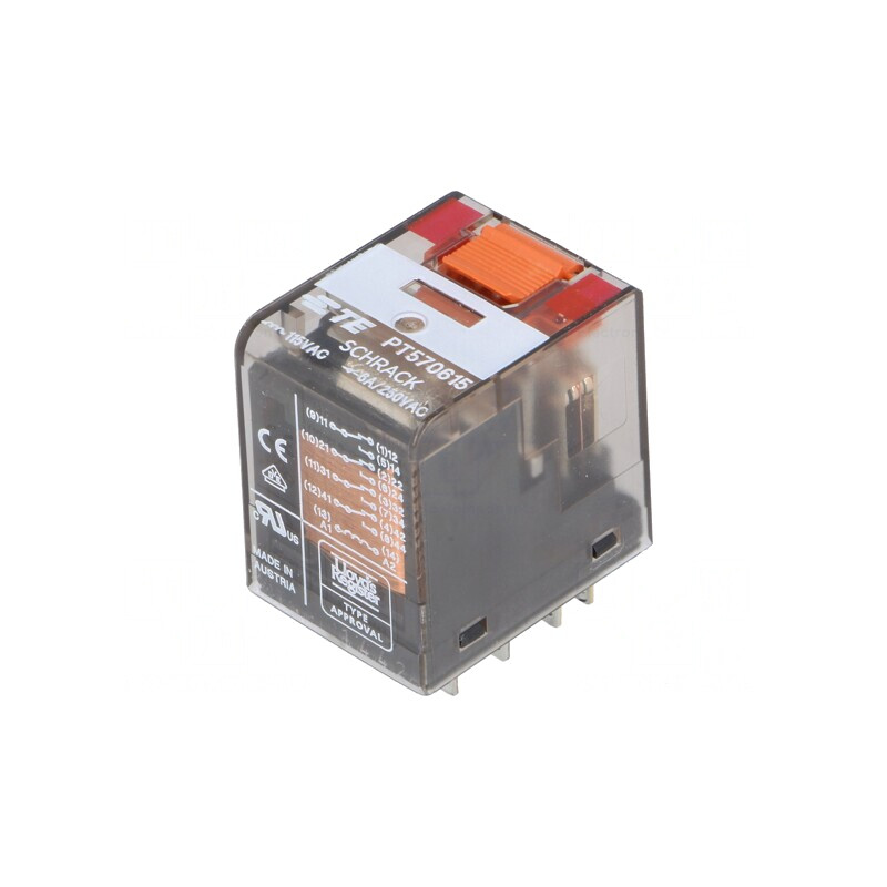 Releu Electromagnetic 4PDT 115VAC 6A | Electronic-mag.ro | Componente Electronice Releu Electromagnetic 4PDT 115VAC 6A | Electronic-mag.ro | Componente Electronice