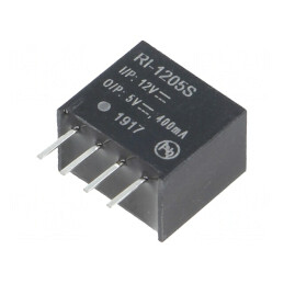 Convertor DC/DC 2W 12V la 5V 400mA | Electronic-mag.ro | Componente Electronice
