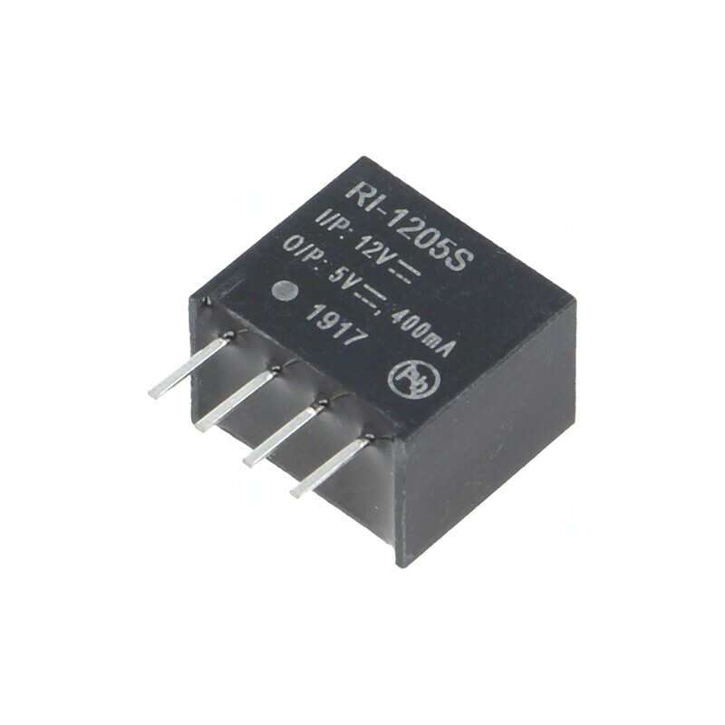 Convertor DC/DC 2W 12V la 5V 400mA | Electronic-mag.ro | Componente Electronice