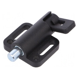 Zăvor cu arc pentru profile de 38mm din aliaj de zinc | Electronic-mag.ro | Componente Electronice