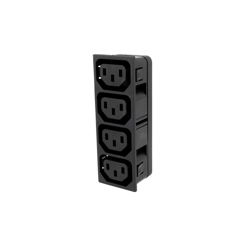 Spliter Alimentare AC 10A 250V IEC C13 | Electronic-mag.ro | Componente Electronice