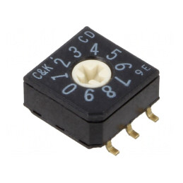 Întrerupător Codificare DEC/BCD SMT 10 Poz 50mΩ | Electronic-mag.ro | Componente Electronice