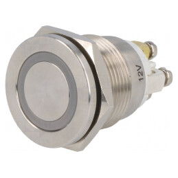Comutator anti-vandalism 2 poziții SPST-NO 0,5A/220VAC 2A/36VDC | Electronic-mag.ro | Componente Electronice