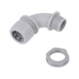 Conectori în unghi 90° filet metric exterior nerotativ | Electronic-mag.ro | Componente Electronice