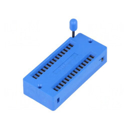 Soclu ZIF DIP28 15.24mm THT Demontabil pentru Circuite Integrate | Electronic-mag.ro | Componente Electronice