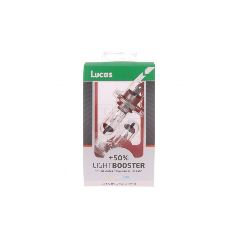 Becuri Auto Xenon 12V 60/55W P43t Alb-Albastru x2 | Electronic-mag.ro | Componente Electronice