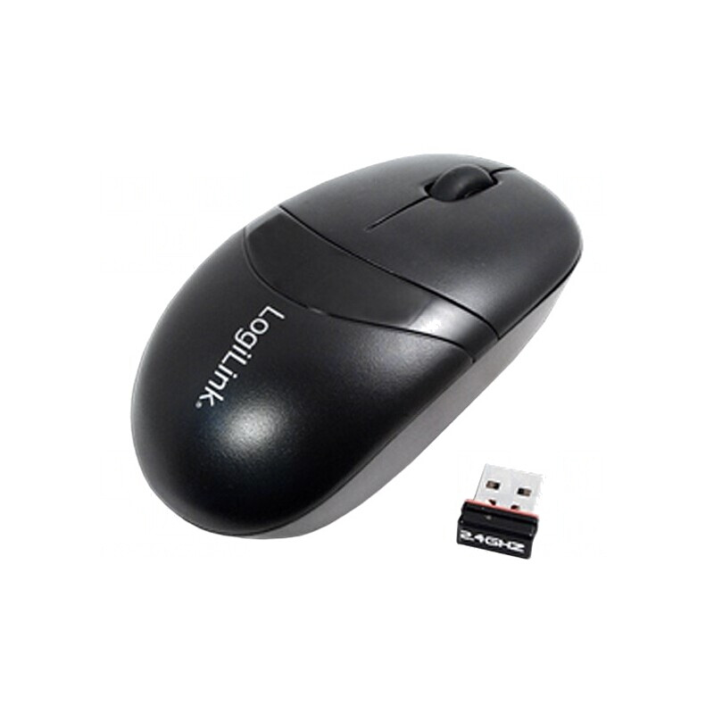 Mouse Optic Wireless Negru cu 3 Butoane USB | Electronic-mag.ro | Componente Electronice