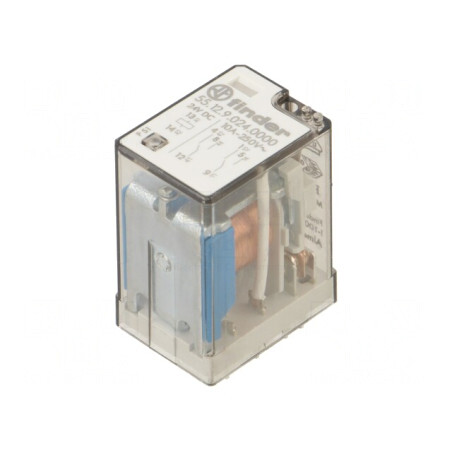 Releu Electromagnetic DPDT 24VDC 20A PCB 600Ω | Electronic-mag.ro | Componente Electronice