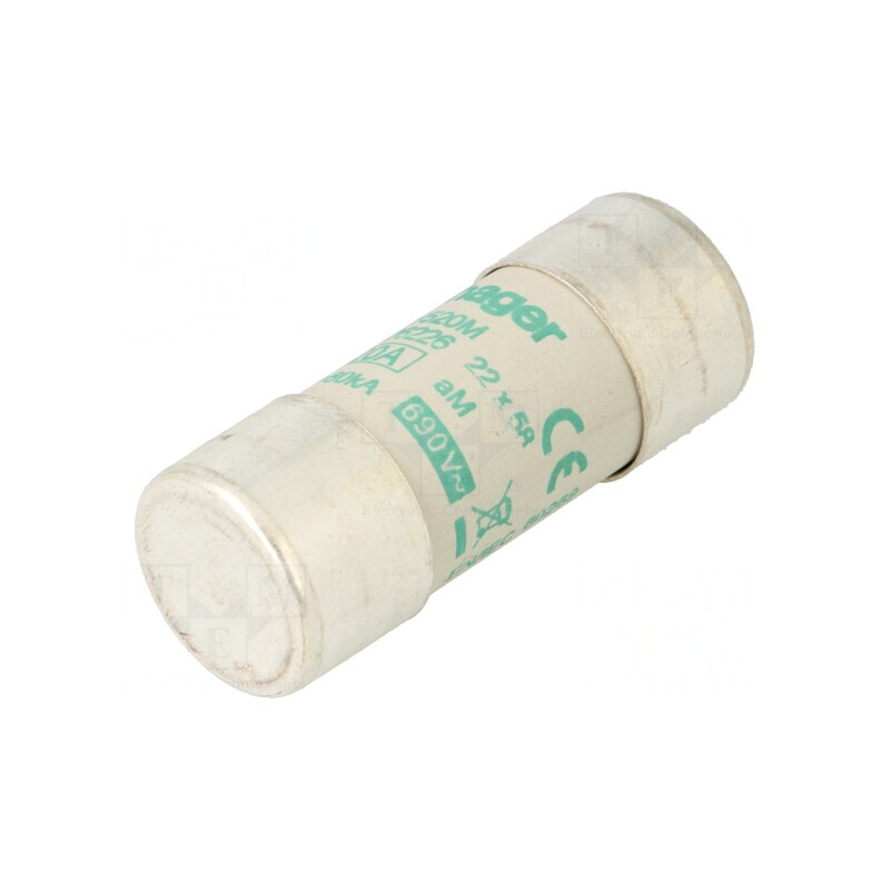 Siguranță cilindrică industrială 20A 690VAC | Electronic-mag.ro | Componente Electronice