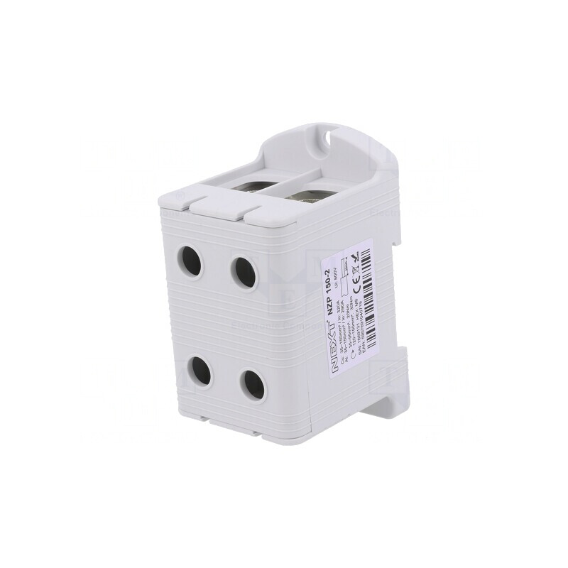 Conector Îmbinare Șine 150mm2 1 Pista 2 Borne Gri 28.9mm | Electronic-mag.ro | Componente Electronice Conector Îmbinare Șine 150mm2 1 Pista 2 Borne Gri 28.9mm | Electronic-mag.ro | Componente Electronice