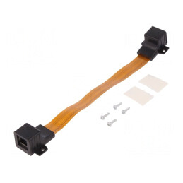 Prelungitor RJ45 Transparent 0,5m | Electronic-mag.ro | Componente Electronice