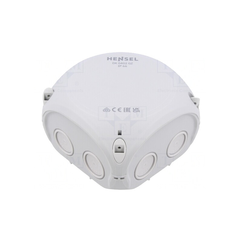 Cutie de Conexiuni IP66 Gri 104x104x70mm | Electronic-mag.ro | Componente Electronice