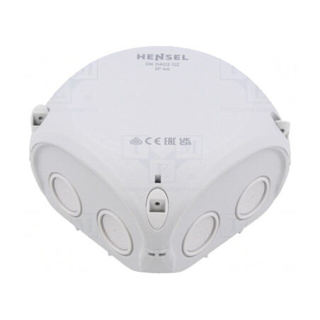 Cutie de Conexiuni IP66 Gri 104x104x70mm | Electronic-mag.ro | Componente Electronice