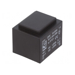 Transformator încapsulat 2,1VA 230VAC 18V PCB | Electronic-mag.ro | Componente Electronice