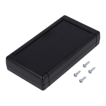 Carcasă Universală TEKBOX ABS Neagră 67x126x24mm | Electronic-mag.ro | Componente Electronice