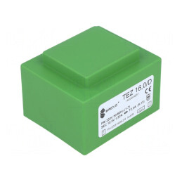 Transformator încapsulat 16VA 230V 10.5V PCB | Electronic-mag.ro | Componente Electronice