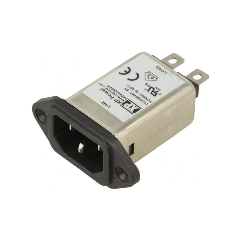 Conector Alimentare AC 6A 250VAC IEC 60320 | Electronic-mag.ro | Componente Electronice Conector Alimentare AC 6A 250VAC IEC 60320 | Electronic-mag.ro | Componente Electronice