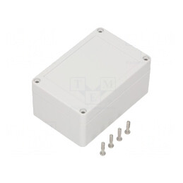 Carcasă Universală 80x120x55mm Policarbonat IP65 | Electronic-mag.ro | Componente Electronice