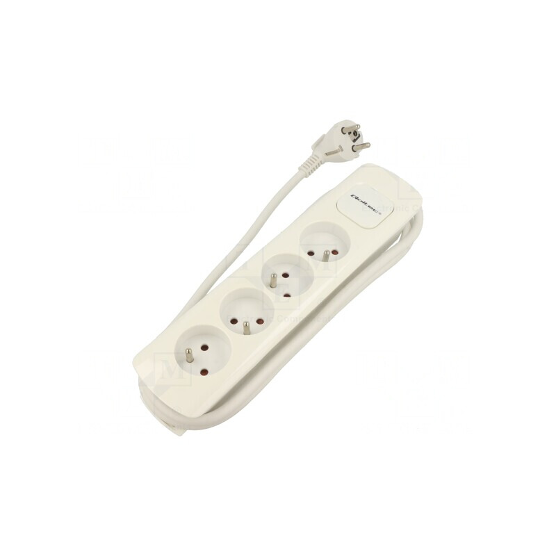 Prelungitor 4 Prize Alb 1,8m 16A | Electronic-mag.ro | Componente Electronice