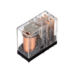 Releu electromagnetic DPDT 240VAC 5A | Electronic-mag.ro | Componente Electronice