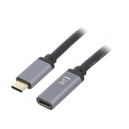 Cablu USB 3.2 USB-C la USB-C 0.5m Negru | Electronic-mag.ro | Componente Electronice