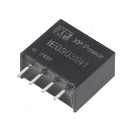 Convertor DC/DC 1W 3,3V 300mA SIP | Electronic-mag.ro | Componente Electronice