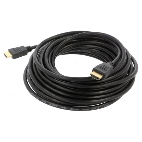 Cablu HDMI 1.4 10m Negru | Electronic-mag.ro | Componente Electronice