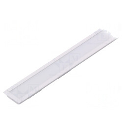 Profil Aluminiu LED Lăptos Alb 1m GROOVE14 | Electronic-mag.ro | Componente Electronice
