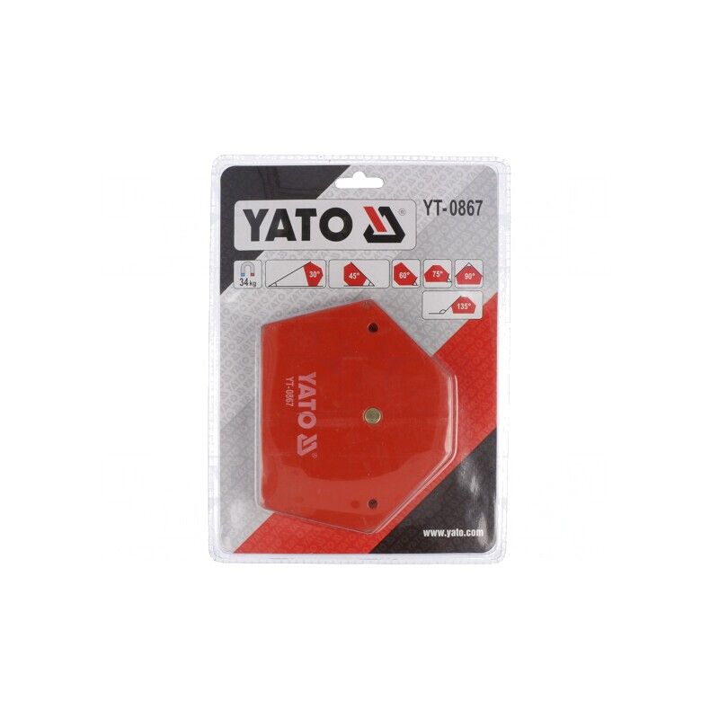 Dispozitiv Fixare Magnetic pentru Sudură 34kg 111x136x24mm | Electronic-mag.ro | Componente Electronice