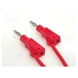 Cablu de măsurare 60VDC 36A 4mm 1m | Electronic-mag.ro | Componente Electronice