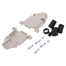 Carcasă pentru conectori D-Sub 15pin și D-Sub HD 26pin | Electronic-mag.ro | Componente Electronice