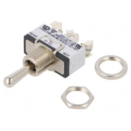 Comutator basculant 3 poziții ON-OFF-ON 10A 250VAC | Electronic-mag.ro | Componente Electronice