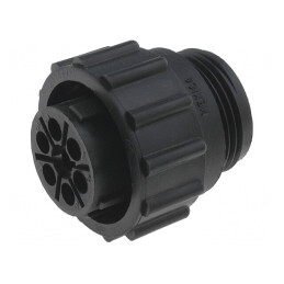 Mufă mamă 7 PIN fără contacte CPC Series 1 pentru cablu | Electronic-mag.ro | Componente Electronice