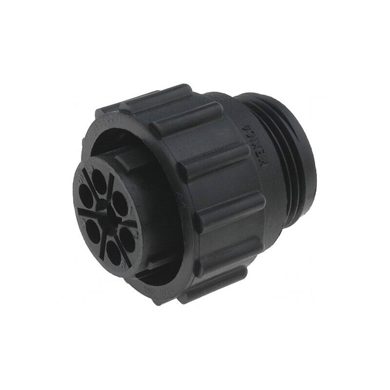 Mufă mamă 7 PIN fără contacte CPC Series 1 pentru cablu | Electronic-mag.ro | Componente Electronice
