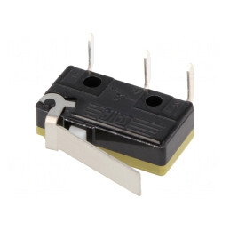 Microîntrerupător cu Manetă 5A/250VAC SPDT | Electronic-mag.ro | Componente Electronice