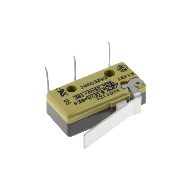 Microîntrerupător cu Manetă SPDT 5A/250VAC | Electronic-mag.ro | Componente Electronice