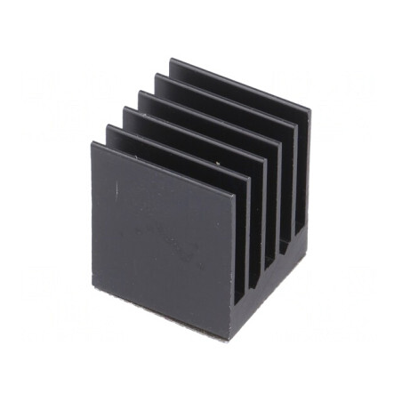 Radiator BGA Negru 17mm x 17mm | Electronic-mag.ro | Componente Electronice
