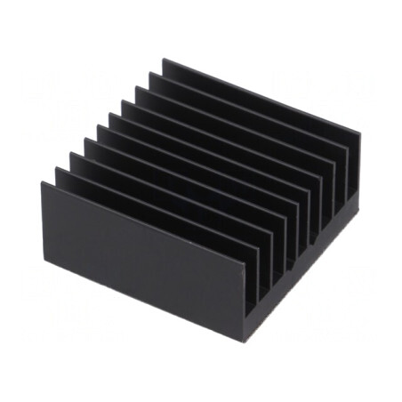 Radiator extrudat BGA negru 32,5mm | Electronic-mag.ro | Componente Electronice