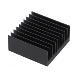 Radiator extrudat BGA negru 32,5mm | Electronic-mag.ro | Componente Electronice
