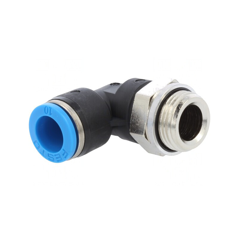 Racord push-in 90° 10mm 0,95-6bar | Electronic-mag.ro | Componente Electronice