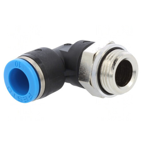 Racord push-in 90° 10mm 0,95-6bar | Electronic-mag.ro | Componente Electronice