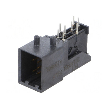 Conector cablu-placă soclu tată VerIO 8 PIN PCB | Electronic-mag.ro | Componente Electronice