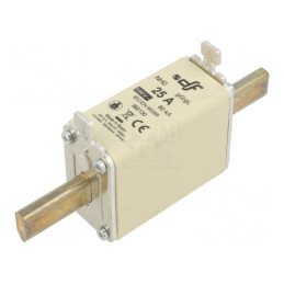 Siguranță Ceramică gG 25A 690VAC 440VDC NH0 | Electronic-mag.ro | Componente Electronice